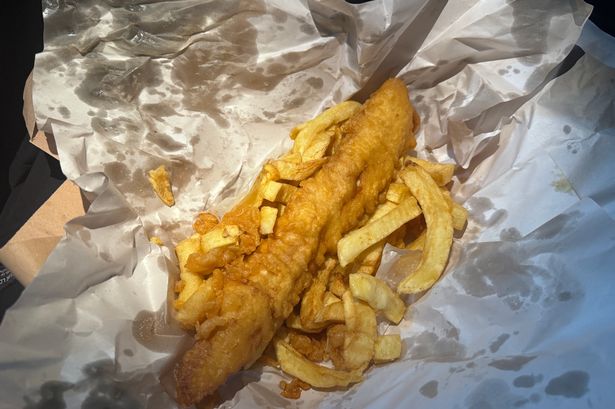 A large cod and chips at Hawthorn Fish Bar