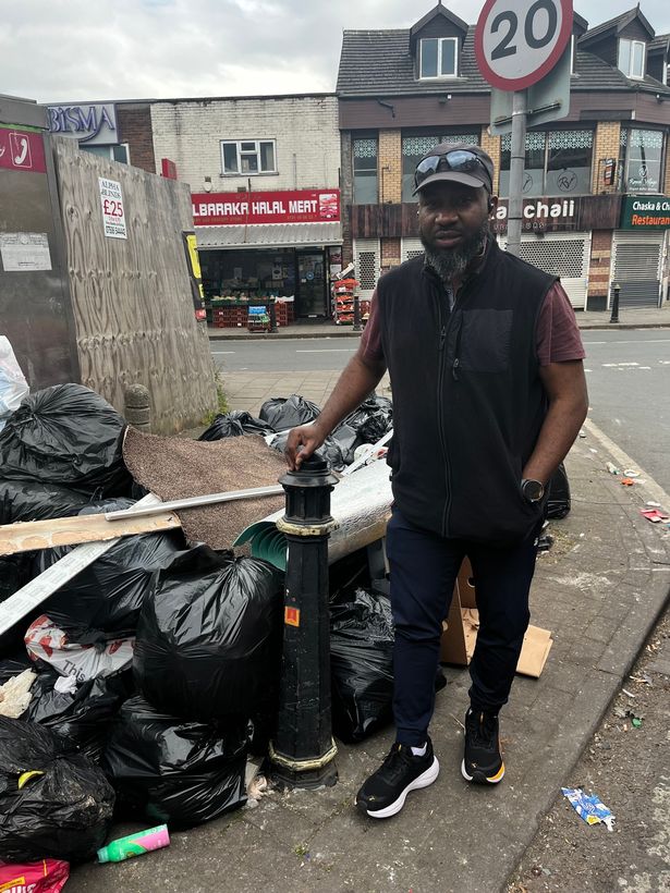 James Ikenna talks to the Daily Mirror's Sanjeeta Bains about the Bin strike in Birmingham