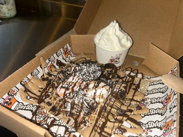 The cookie dough was the star of the show by far