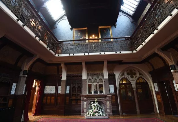 Inside Highbury Hall in 2018