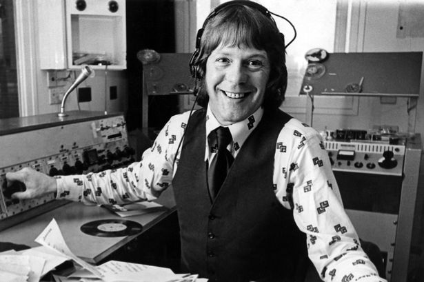 Radio presenter Billy Butler. Circa 1975.