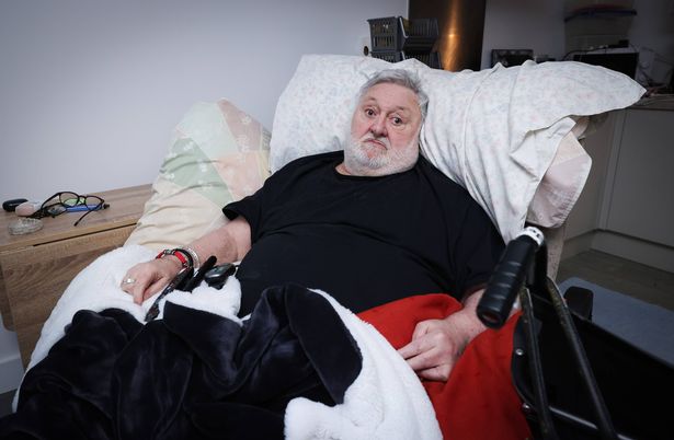 Barry Dobner at home in Rock Ferry, Wirral