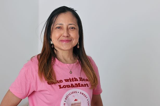 Lourdes Villalobos, from Lou & Mart Cake with Heart, now lives in Wallasey 