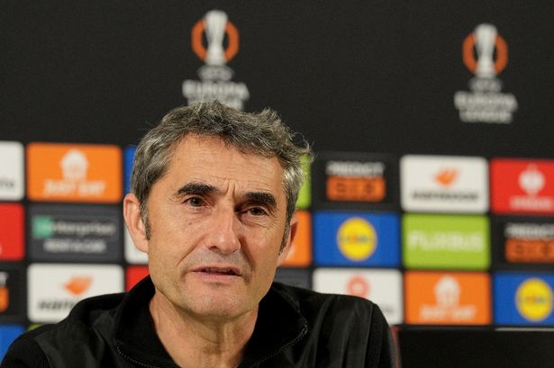 Ernesto Valverde, head coach of Athletic Bilbao