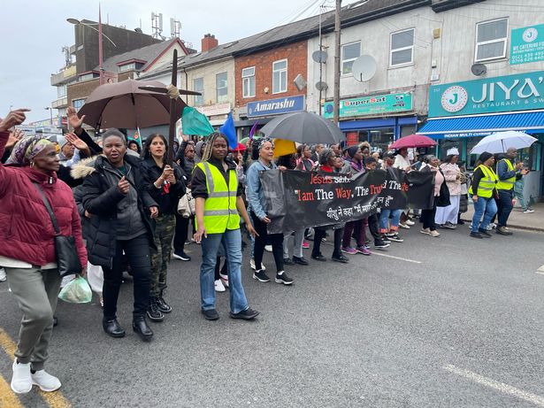 Hundreds of people took part in the Walk of Witness on Good Friday in Handsworth on the Soho Road