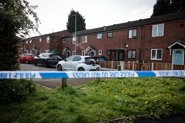 Police attend the scene on William Lister Close