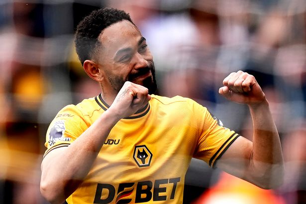 Matheus Cunha scored for Wolves.