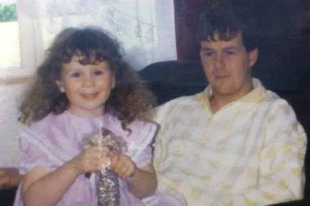 Charlotte Hennessy, pictured with her dad James, who was among the 97 fans who died in the Hillsborough disaster in April 1989