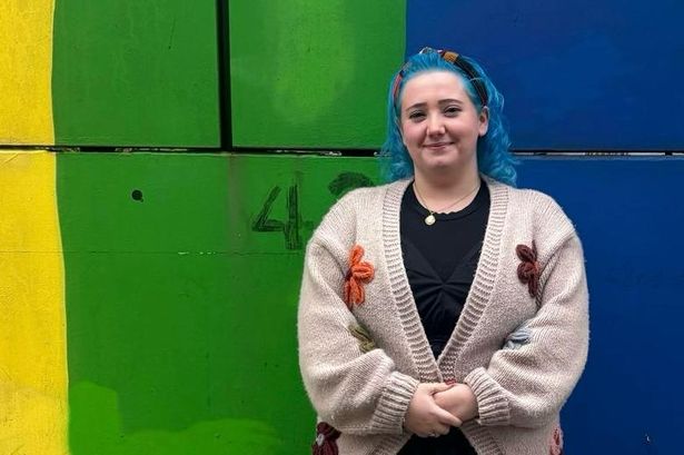 Georgia Sweeney, 25, from Collyhurst who works for 42nd Street in Manchester