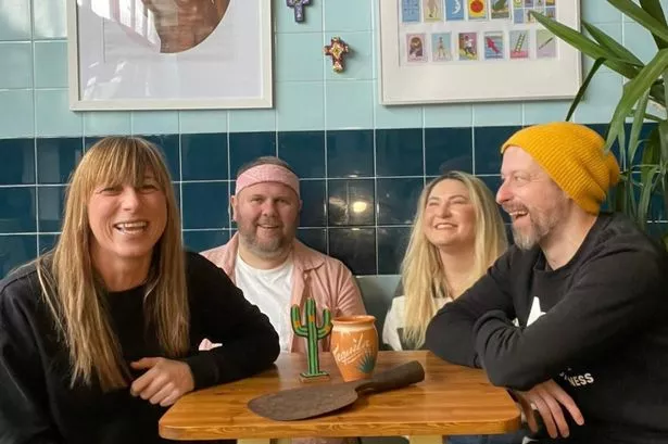 Business partners Kate Meehan, Joe Wild, Sally Whitlow and Danny Murphy 
