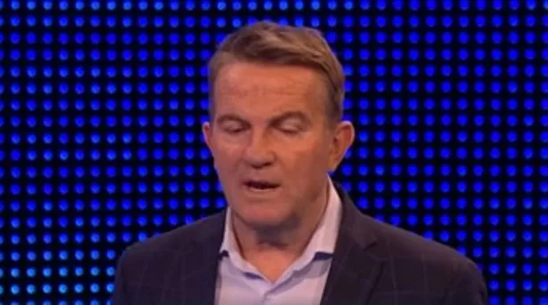 Bradley Walsh hosted today's edition of The Chase