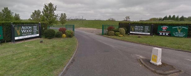 Entrance to a golf club