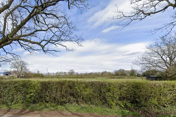 Google Maps street view of land off Signal Hayes Road in Walmley where a new 54-home housing development, the first of many at the Langley site, has been proposed in a formal planning application