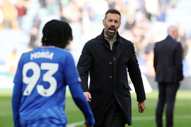 Ruud van Nistelrooy after Leicester vs Liverpool
