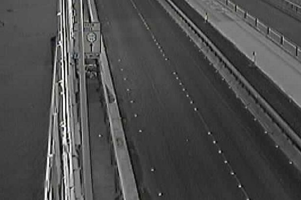 The M4 Prince of Wales Bridge was closed following a crash 
