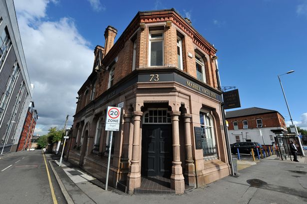 The Marble Arch on Rochdale Road has been previously named as one of the city's most stunning pubs and boasts a hidden beer garden