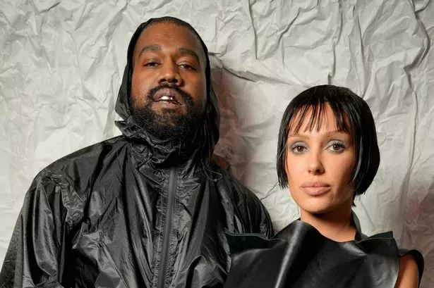 Kanye West and Bianca Censori