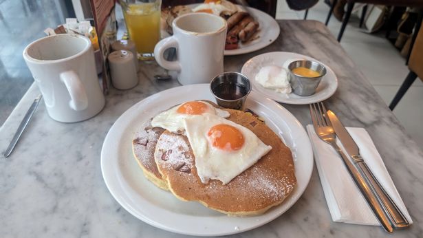 Moose Coffee's Double Dutch breakfast