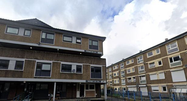 Romsey block on the Lower Falinge Estate, Rochdale