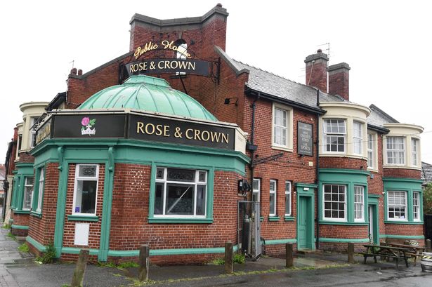 The Rose and Crown pub in Wallasey, Wirral