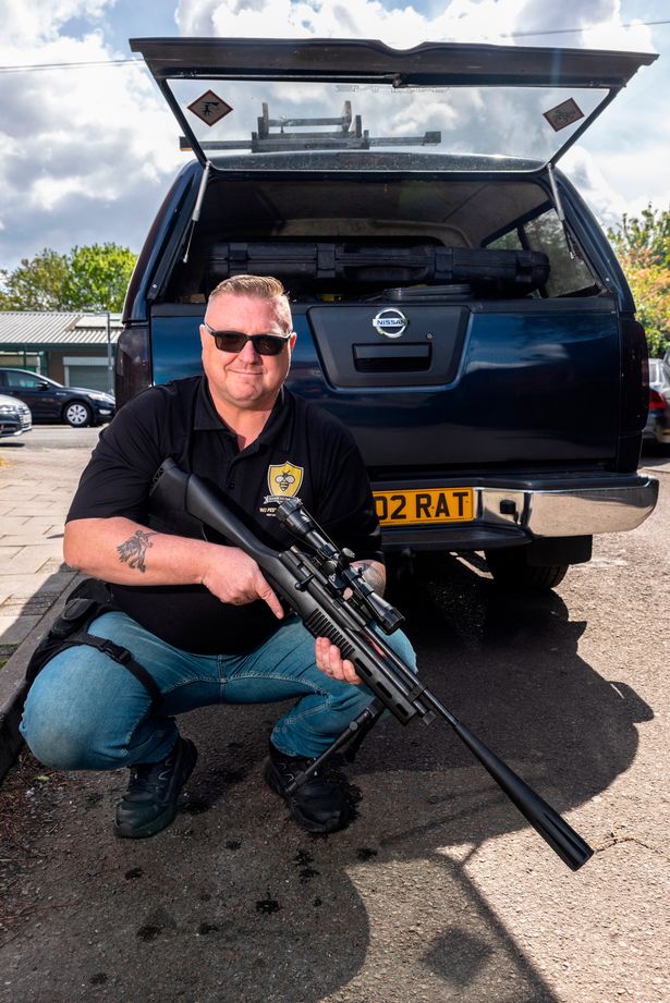 William has a big gun which is more than capable of killing a rat with a headshot 