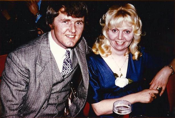 Henry McHarron and his wife Christina, who died in 2022 without ever knowing who murdered her husband