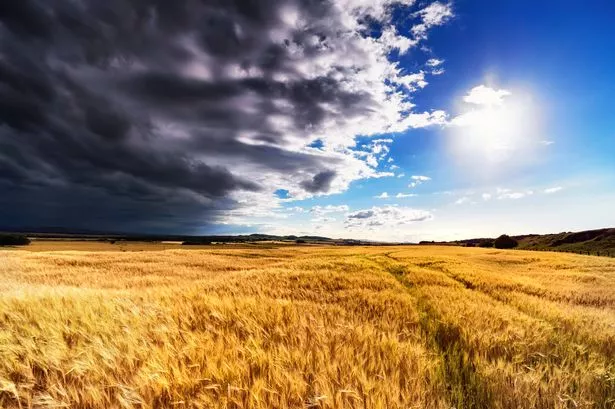 We could be facing hail and thunder after a spell of sunny weather 