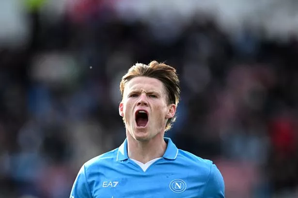 Scott McTominay scored a hugely important goal for Napoli on Saturday