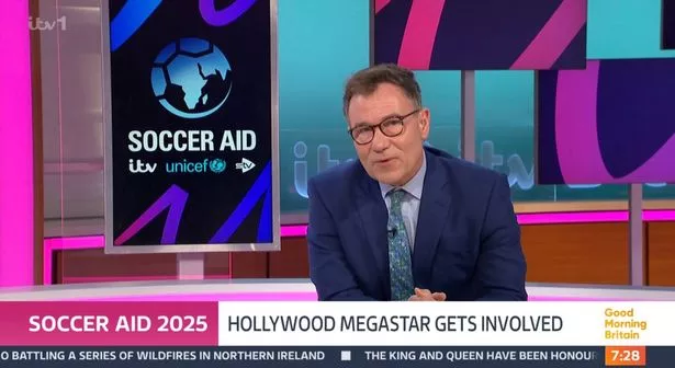 Good Morning Britain presenter, Richard Arnold, delivered some 'breaking' news on Thursday's show