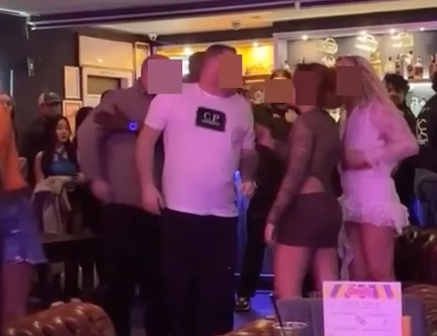 The men reportedly attacked the women.