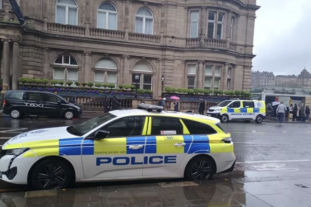 Police attended the scene. 