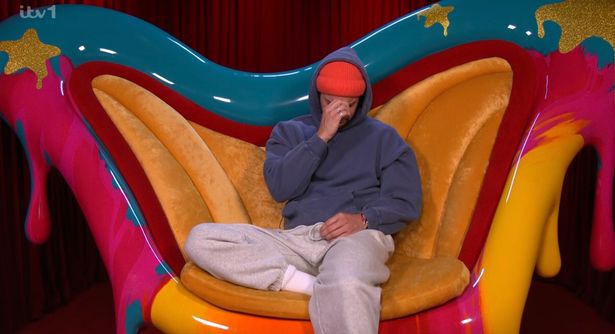 Chris was emotional in the Diary Room
