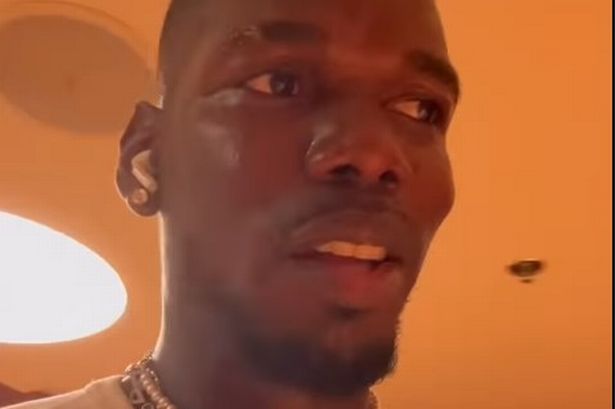 Paul Pogba in an Instagram video.