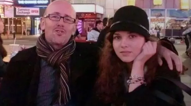 Maeve Boothby O'Neill with her father, Times journalist Sean O'Neill 