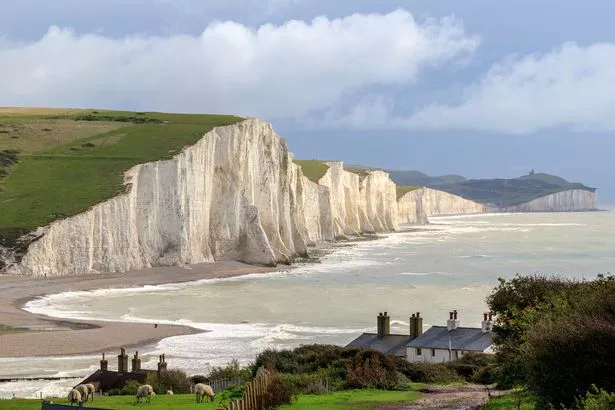 Seven Sisters Cliffs in the South Downs 