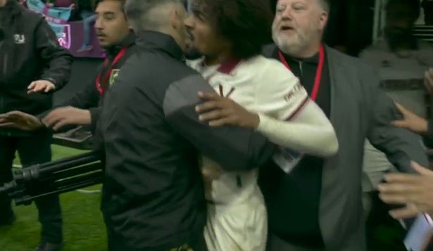 Choudhury had to be restrained