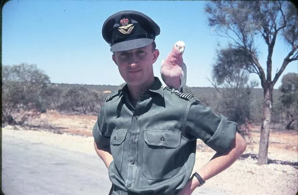 David Purse during his time in Australia