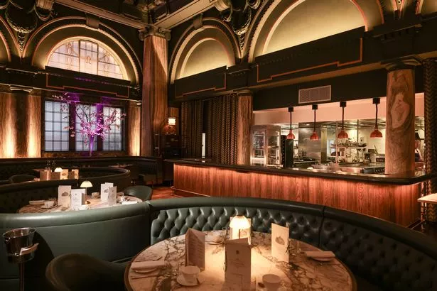 The Tender restaurant inside the Manchester’s Stock Exchange Hotel 