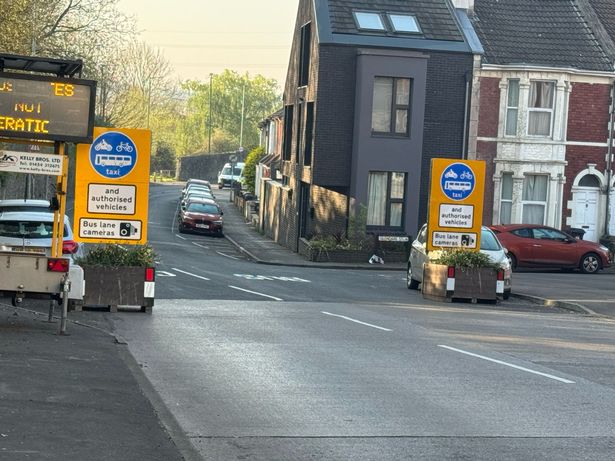 The installation of a bus gate on Marsh Lane in Barton Hill has been completed, from 6am on April 11