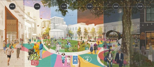 Plans for a revamp of Quakers Friars and Philadelphia Street, which are part of the Cabot Circus shopping centre area
