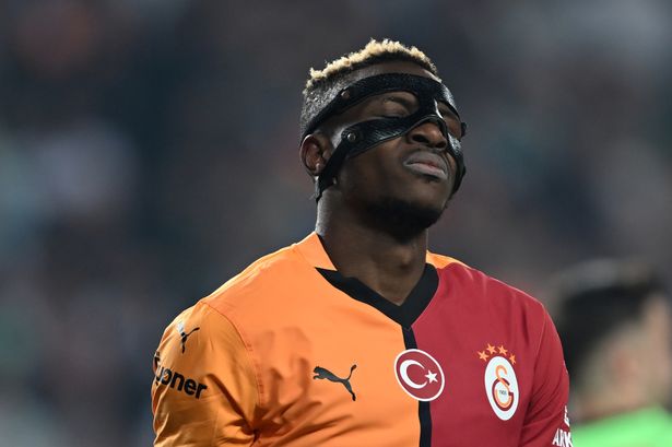 Galatasaray's on-loan striker Victor Osimhen