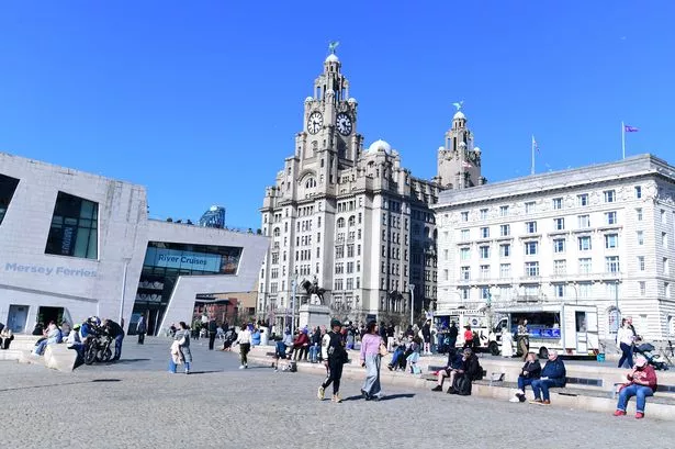 Blue sky and sunshine on the waterfront.(Pic Andrew Teebay).