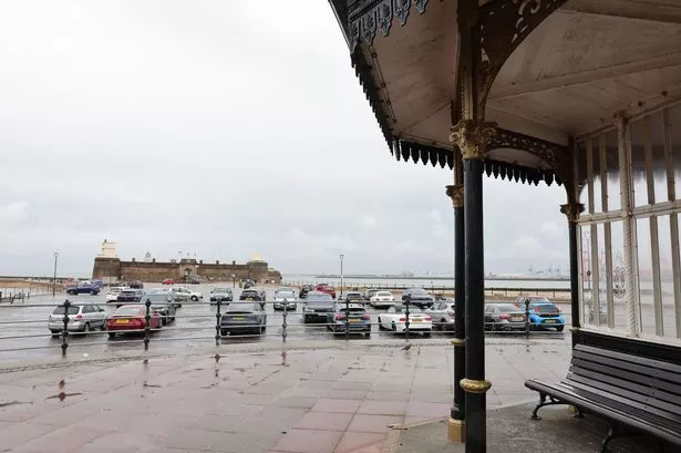 Fort Perch Rock car park in New Brighton.