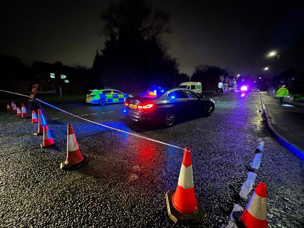 Xena's car was being followed by officers