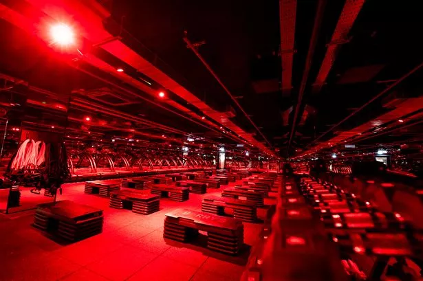 Barry's studio inside FLANNELS Liverpool