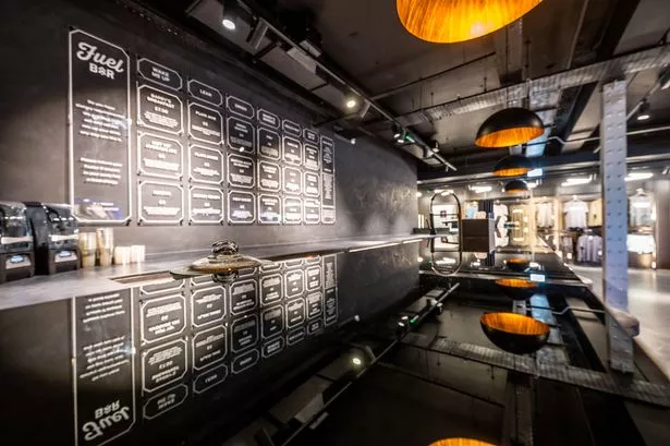 Barry's Fuel Bar inside FLANNELS Liverpool