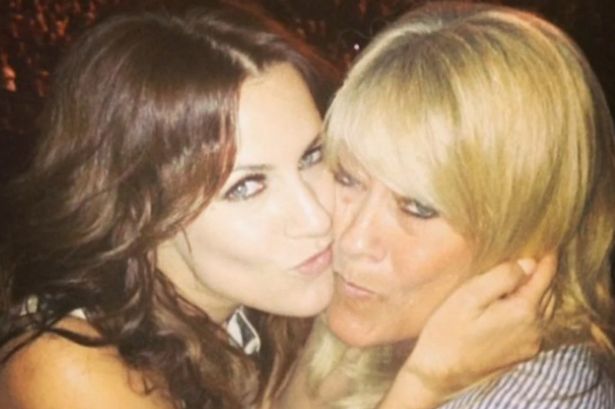 Caroline Flack with her mum Christine, who is fronting a new documentary about her death