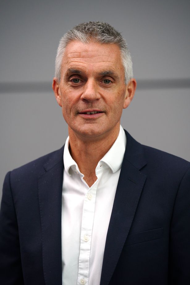 BBC Director General Tim Davie in a suit