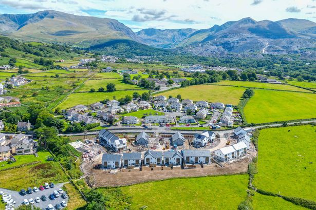 An Adra housing development in Gwynedd. The region's largest housing association plans to build 800 social and affordable homes across North Wales over the next five years