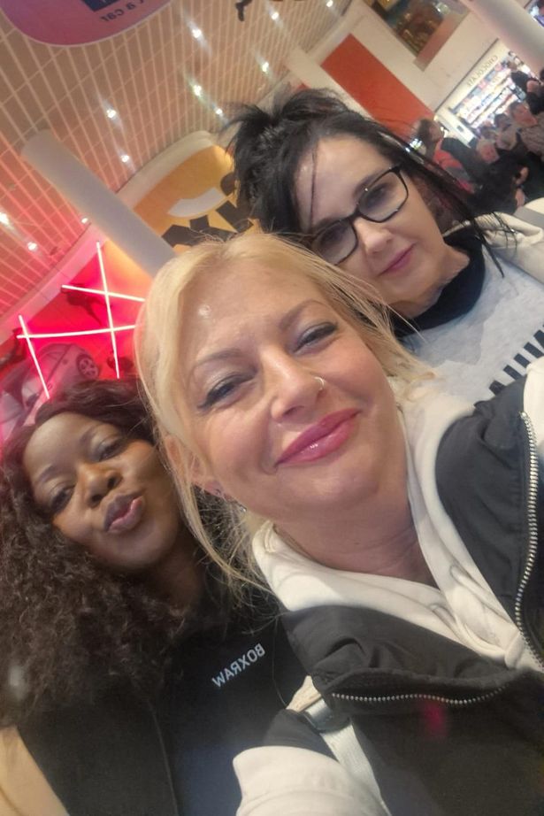 Louise Dunning, Tracey Dover and Ruth Kudakwashe on their travels
